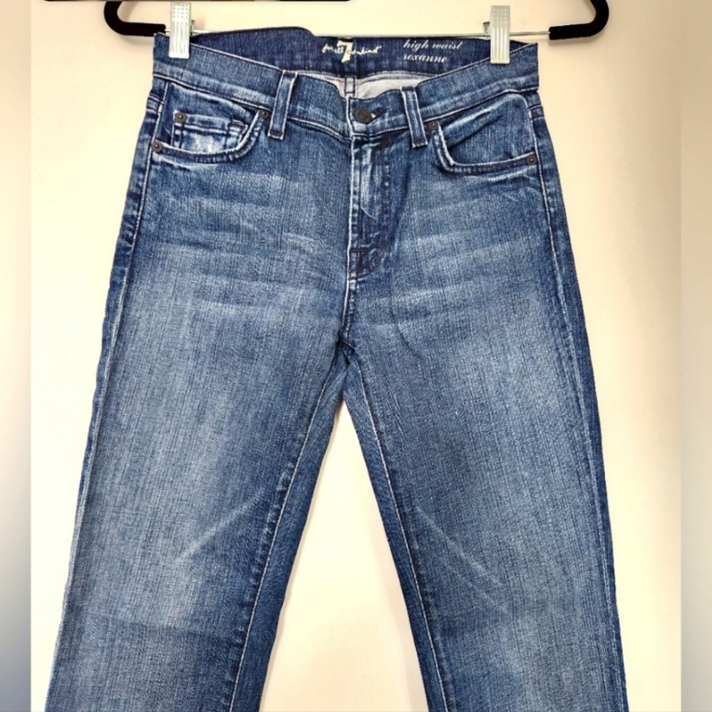Seven7 High Rise Blue Jeans Size 25
